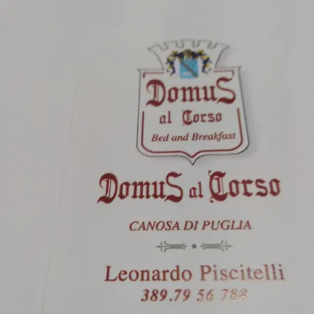 Couette-café Domus Al Corso Canosa di Puglia